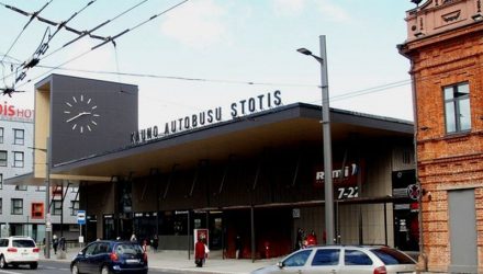 Kauno autobusų stotis (arch. G.Balčytis su K.Vaikšnoru, P.Vaitekūnu ir J.Šniepiene). Foto: G.Balčytis