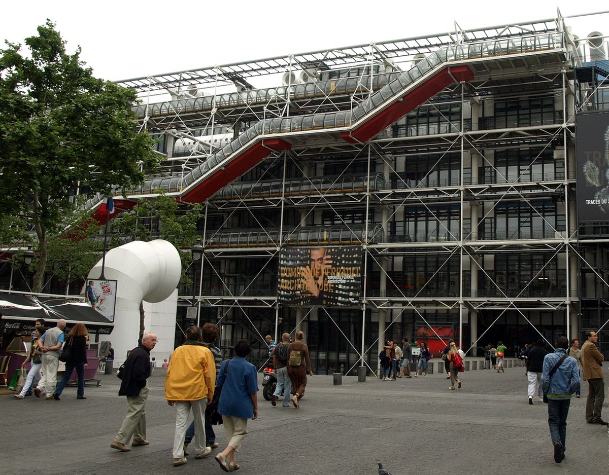G.Pompidou meno centras