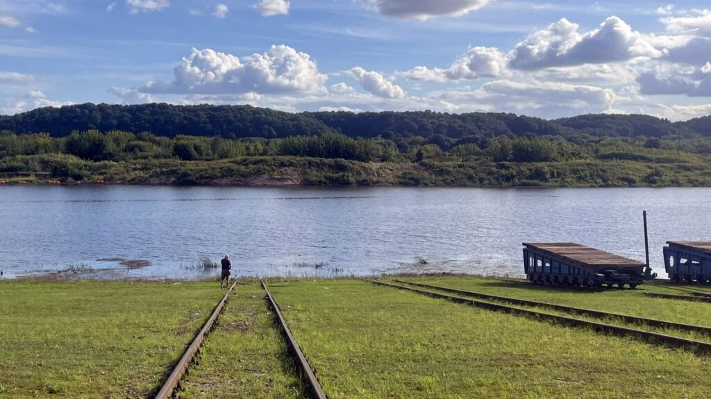 Ir Jurgis Rimvydas Palys ir Audrys Karalius buvo giliai įsitikinę, jog miestas prasideda nuo upės. Foto: E.Martinkevič.