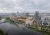Konkursinis projektas devizu „TRYS“ (arch. „IMPLMNT architects“, 1-oji vieta, 50.000 Eur premija).