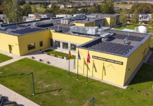 „Medeinos“ lopšelis-darželis (projektuotojas UAB „Projektų ekspertai“; PV J.Dailydėnas, PDV R.Vaičiūnienė, arch. E.Žingutytė-Bankovskė). Foto: Kauno savivaldybės.
